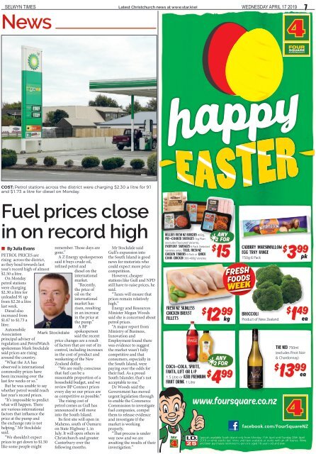 Selwyn Times: April 17, 2019