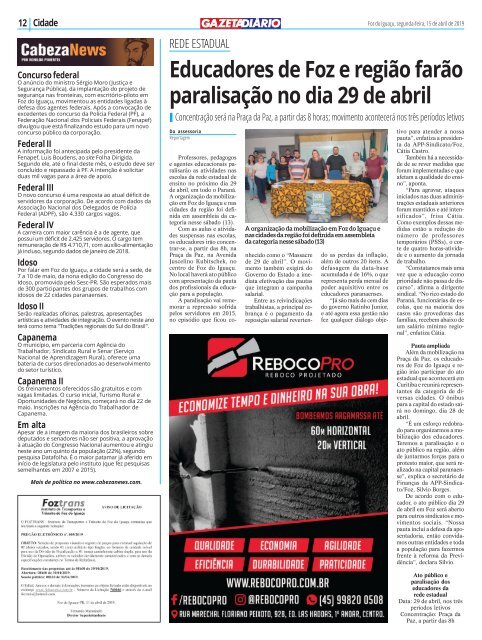 GAZETA DIARIO 848