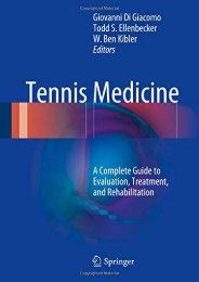 [+][PDF] TOP TREND Tennis Medicine: A Complete Guide to Evaluation, Treatment, and Rehabilitation  [NEWS]