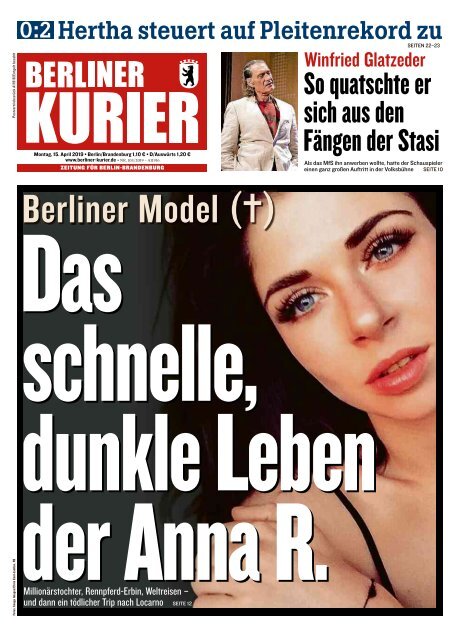 Berliner Kurier 15.04.2019