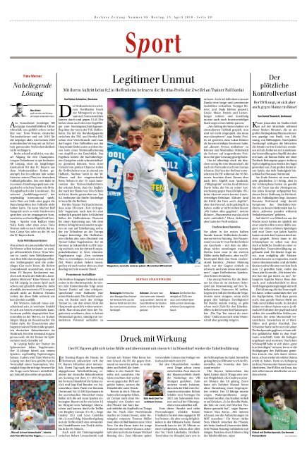 Berliner Zeitung 15.04.2019