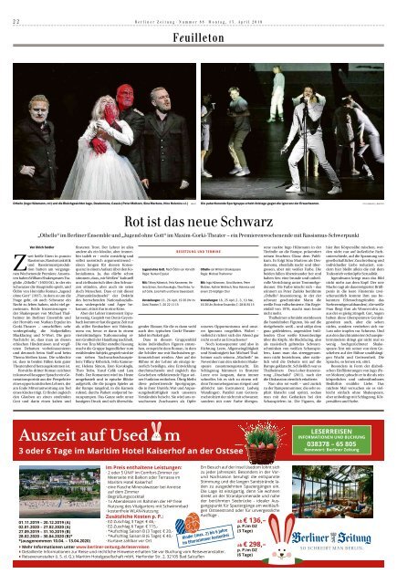 Berliner Zeitung 15.04.2019