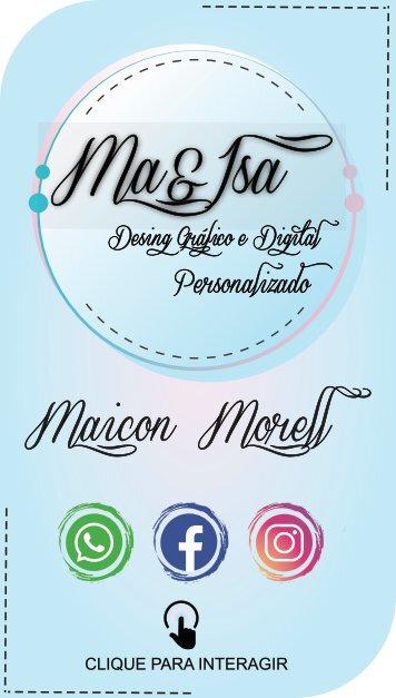 Ma&amp;Isa Desing Gráfico e Digital Personalizados