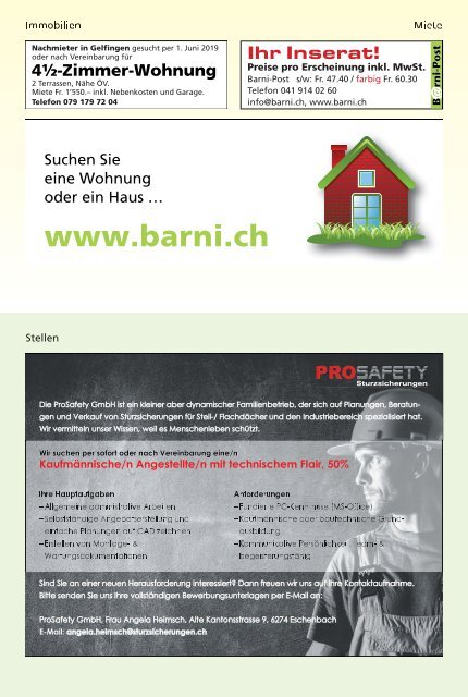 Barni-Post, KW 16, 17. April 2019