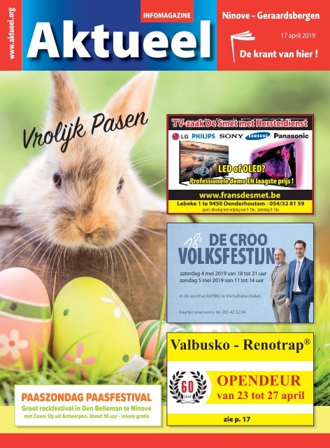 Editie Ninove 17 april 2019