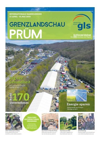 Grenzlandschau Prüm - Int. Handelsmesse 27. April - 01. Mai 2019