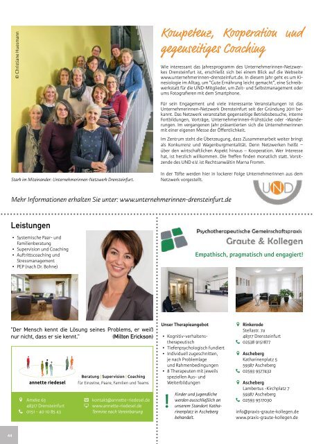 Töfte Regionsmagazin 04/2019 - Willkommen in Telgte