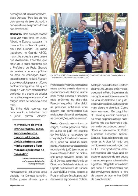 Jornal do Servidor - Praia Grande | Ed. 11 | Abril 2019