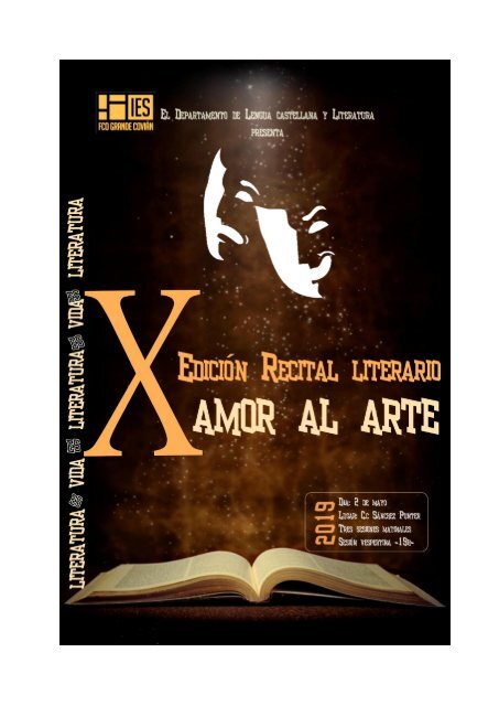 GUIÓN RECITAL LITERARIO 2019