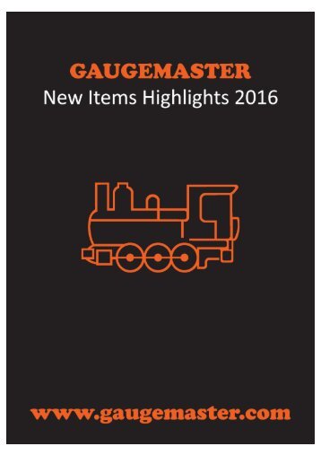 Gaugemaster New Items Highlights 2016