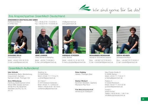 GreenMech Katalog 2019