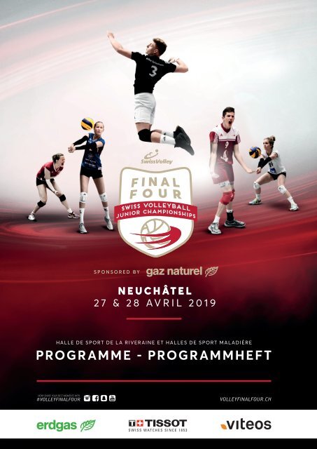 Programme Swiss Volley Final Four 2019