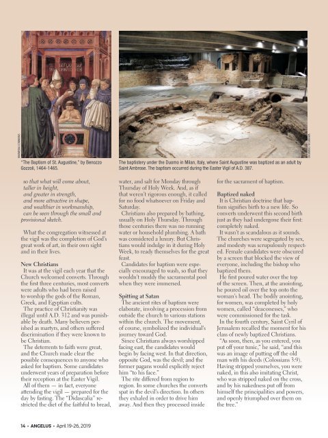 Angelus News | April 19-26, 2019 | Vol. 4 No. 15