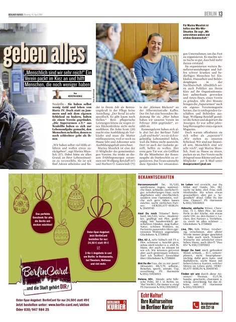 Berliner Kurier 16.04.2019