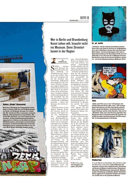 Berliner Kurier 16.04.2019