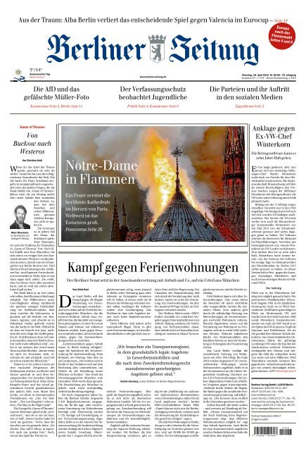 Berliner Zeitung 16.04.2019
