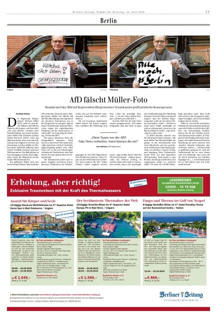 Berliner Zeitung 16.04.2019