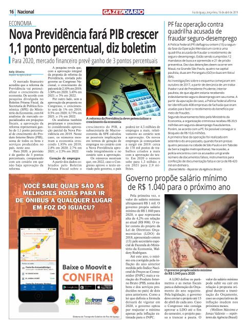 GAZETA DIARIO 849