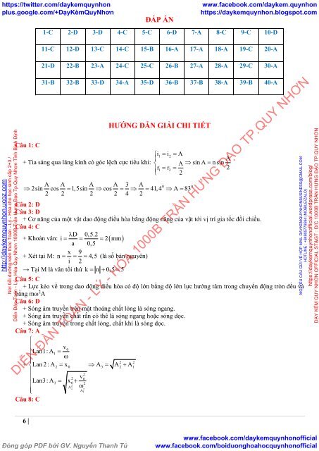 Bộ đề thi thử THPTQG 2019 - Môn Toán, Lý, Hóa, - Cả nước - Có lời giải chi tiết (Lần 14) ( 21 đề ngày 17.04.2019 )