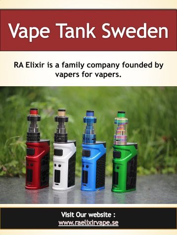 Vape Tank Sweden