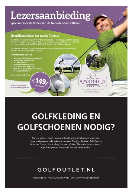 De Nederlandse Golfkrant editie april 2019.