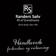 Randers Sølvs håndlavede forlovelses- og vielsesringe