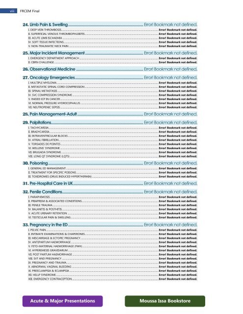 FRCEM FINAL SBA eBook 1(Preview)