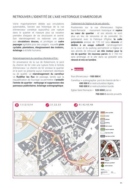 Résumé non technique de la rénovation urbaine du quartier d'Amercoeur