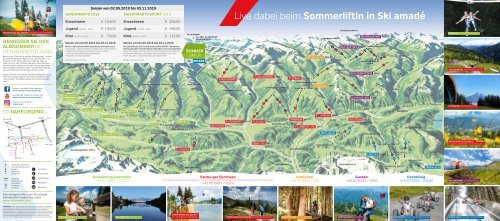 Ski amadé Sommerfolder 2019