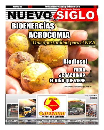 Revista Agropecuaria Nuevo Siglo 178