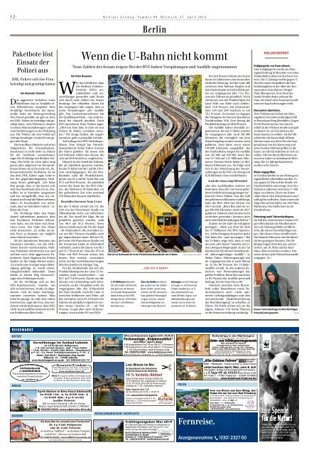 Berliner Zeitung 17.04.2019