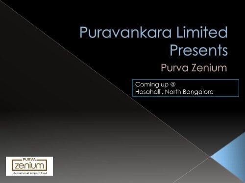 Purva Zenium Bangalore - Luxury Apartments in Hosahalli