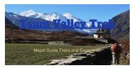 Tsum Valley Trek