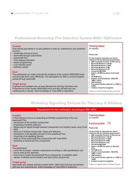 NEW! - Honeywell Life Safety Austria and Eastern Europe