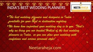 Wedding Planner Neeta Raheja PPT-converted (1)