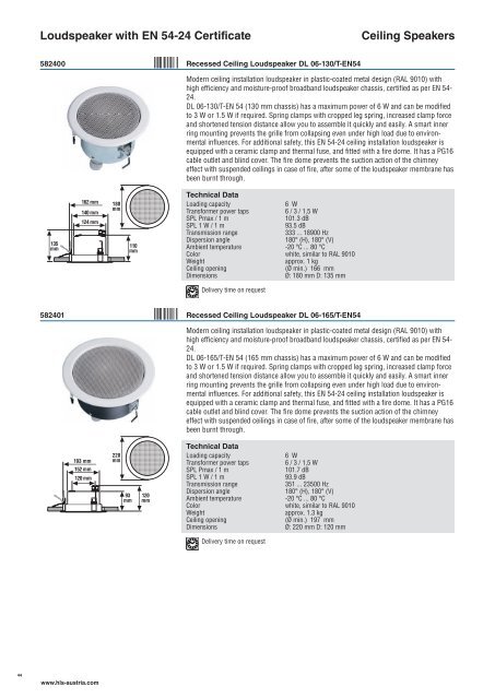 Voice Alarm & Public Address Systems - Honeywell Life Safety ...