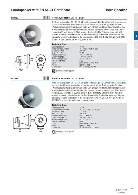 Voice Alarm & Public Address Systems - Honeywell Life Safety ...