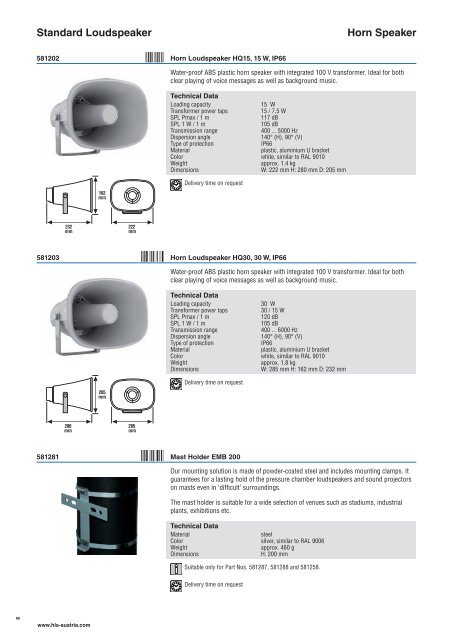 Voice Alarm & Public Address Systems - Honeywell Life Safety ...