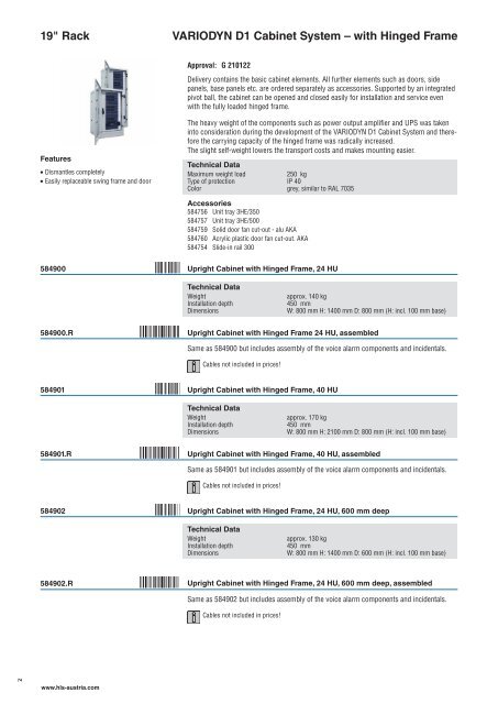 Voice Alarm & Public Address Systems - Honeywell Life Safety ...