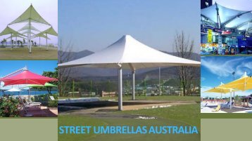 Commercial Umbrellas - Large Cantilever and Modern Umbrellas 
