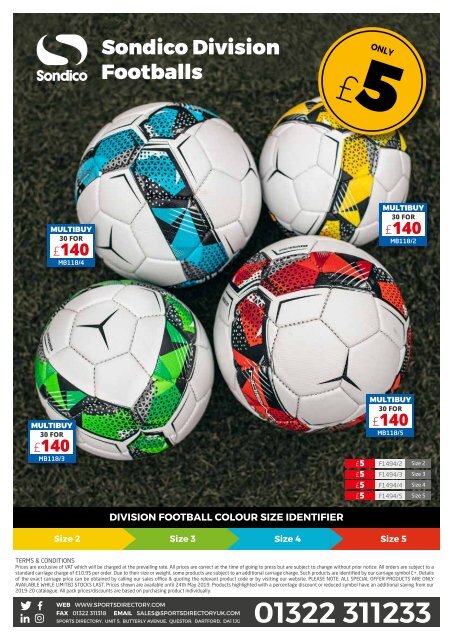 Sports Directory Easter Catalogue 2019