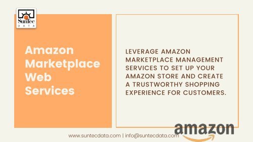 Sell Seamlessly With Amazon Marketplace Web Services