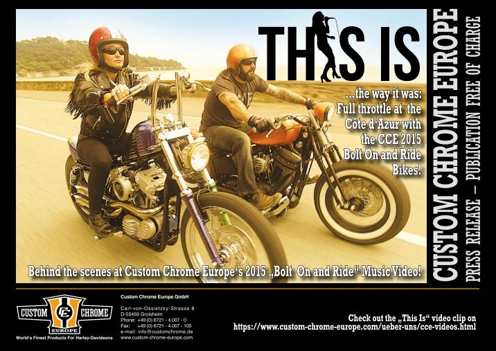 Custom Chrome Europe Online Katalog