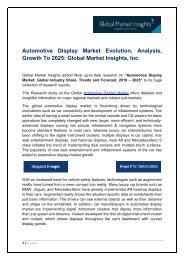 Automotive Display Market