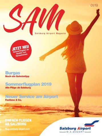 Salzburg Airport Magazin SAM 01-2019