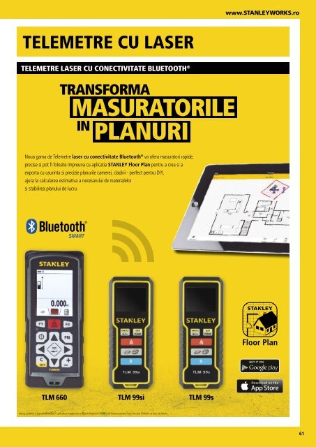 Stanley - Catalog - Unelte și scule de mână - 2018-2019 (RO)