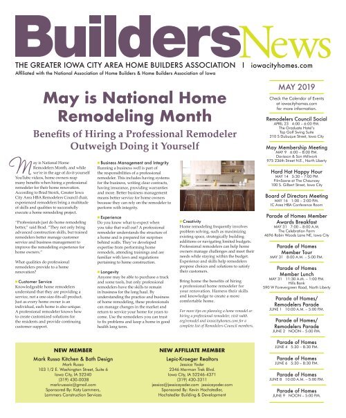 Builders News May 2019