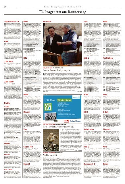 Berliner Zeitung 18.04.2019