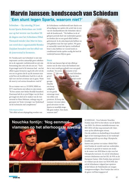 Waterwegsport.nl magazine voorjaar 2019 DEF