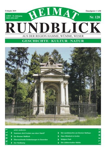 Heimat-Rundblick Nr. 128, Frühjahr 2019